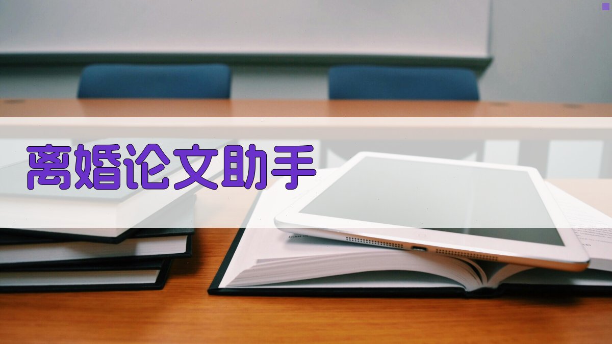 AI 离婚论文助手