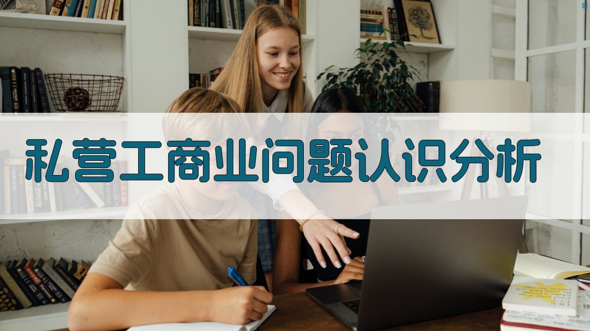 私营工商业问题认识分析