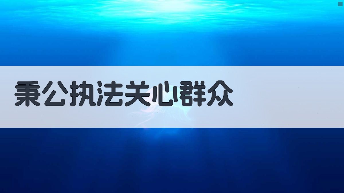 AI秉公执法与关心群众分析工具