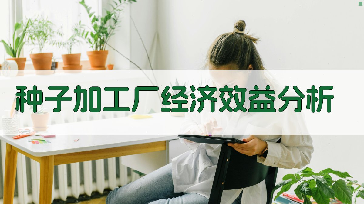 AI种子加工厂经济效益分析