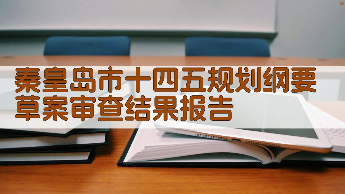 AI一键生成秦皇岛市十四五规划纲要草案审查结果报告