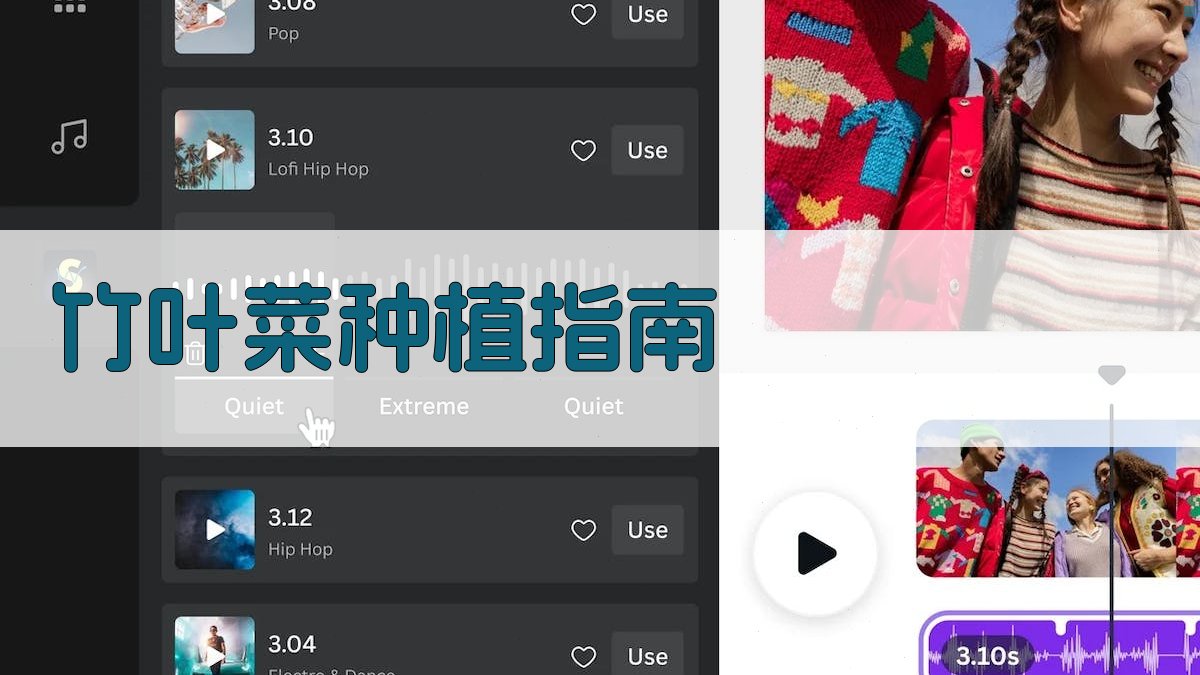 AI一键生成竹叶菜种植指南