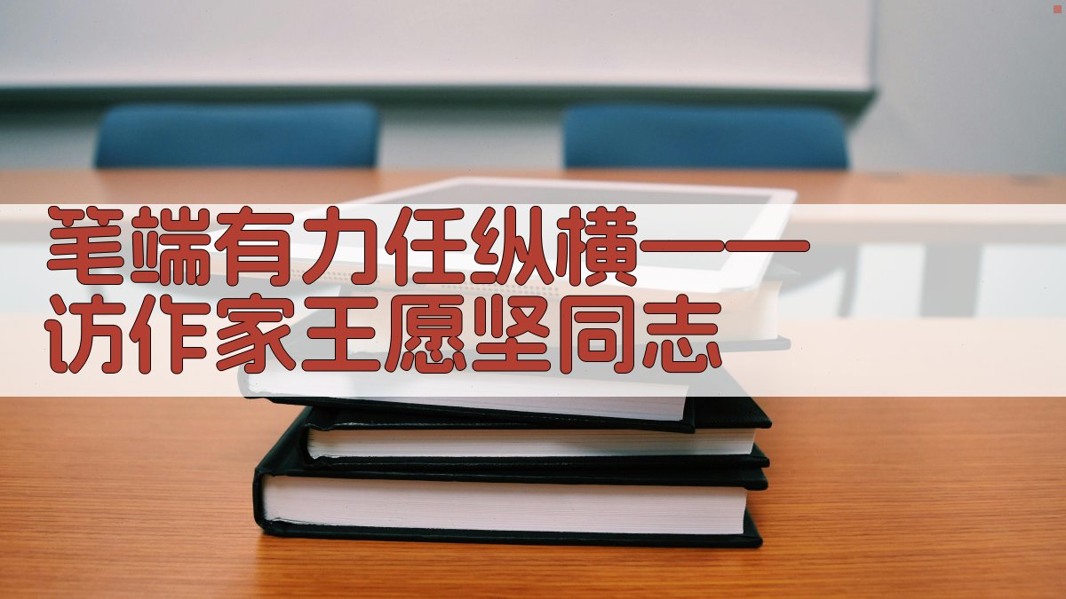 王愿坚采访分析