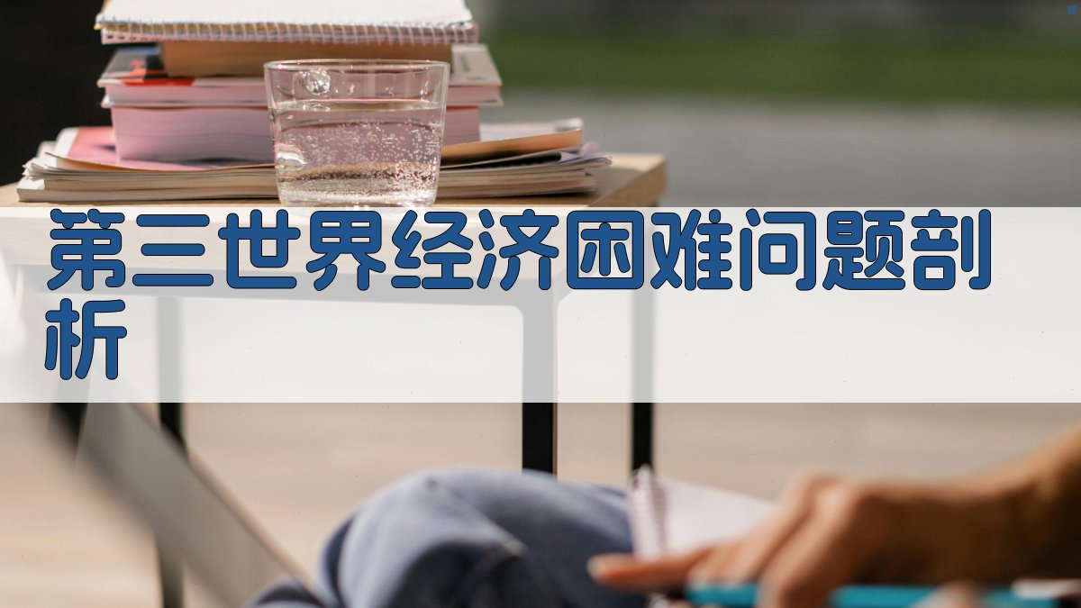 第三世界经济困难问题剖析