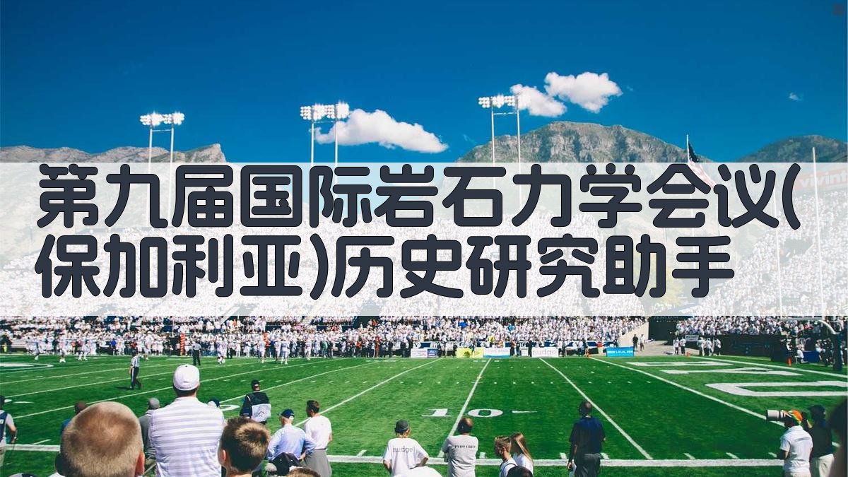 第九届国际岩石力学会议分析