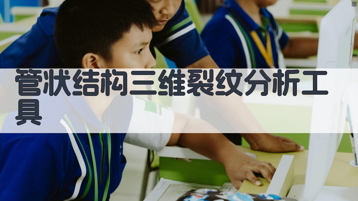 管状结构三维裂纹分析工具