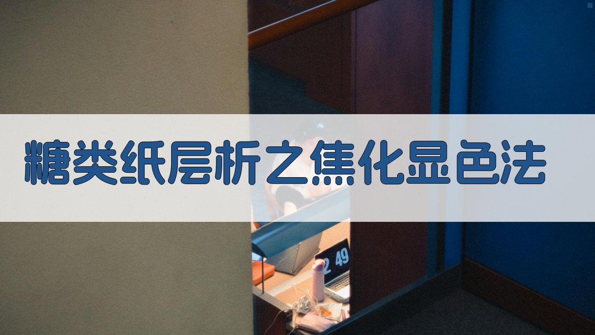 糖类纸层析之焦化显色法