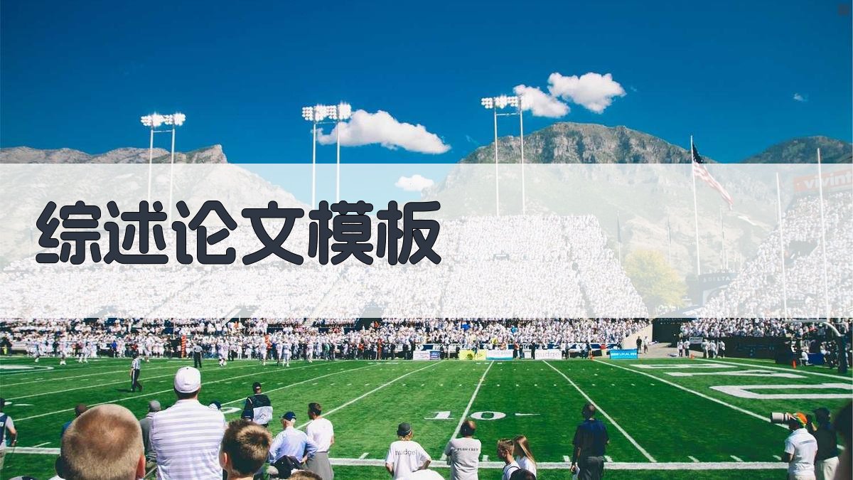 AI综述论文模板