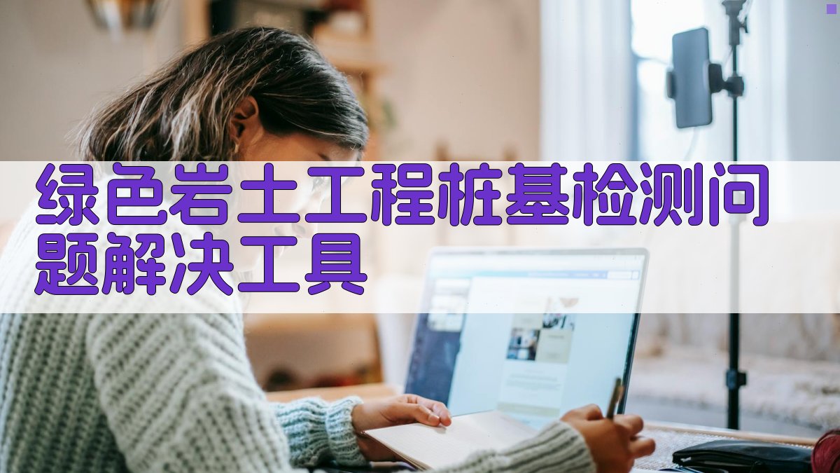 绿色岩土工程桩基检测问题解决工具