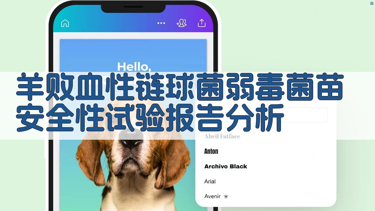 羊败血性链球菌弱毒菌苗安全性试验报告分析