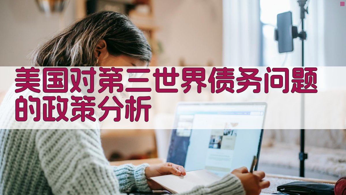 美国对第三世界债务问题的政策分析