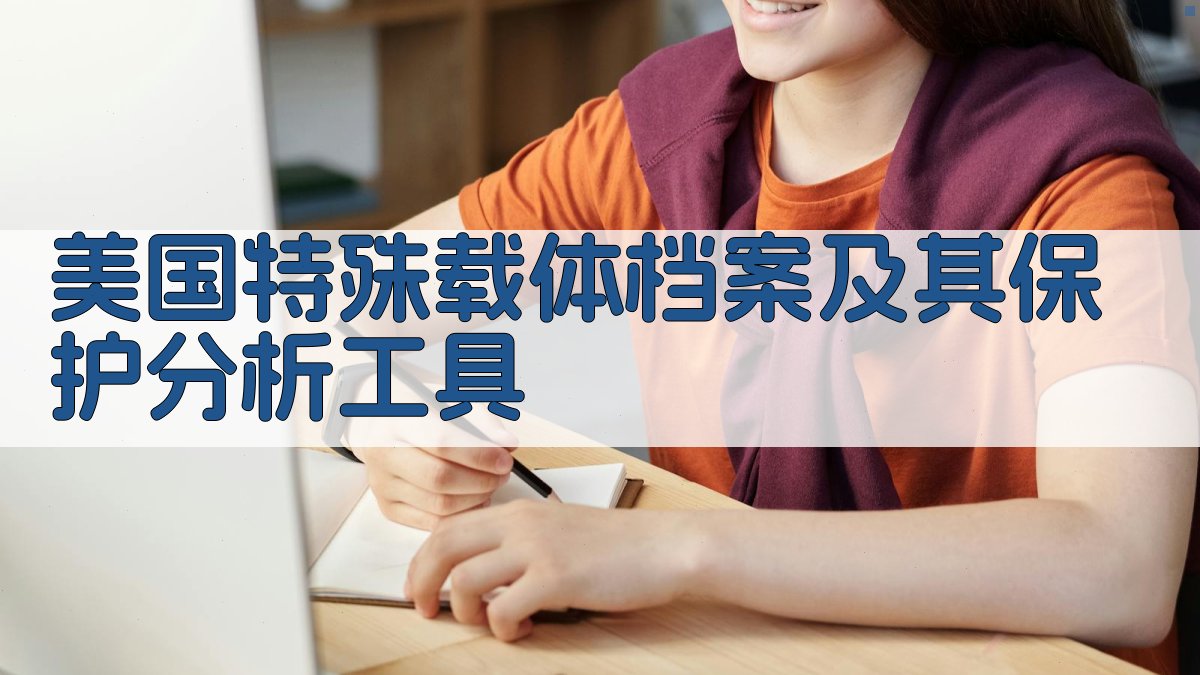 美国特殊载体档案及其保护分析工具