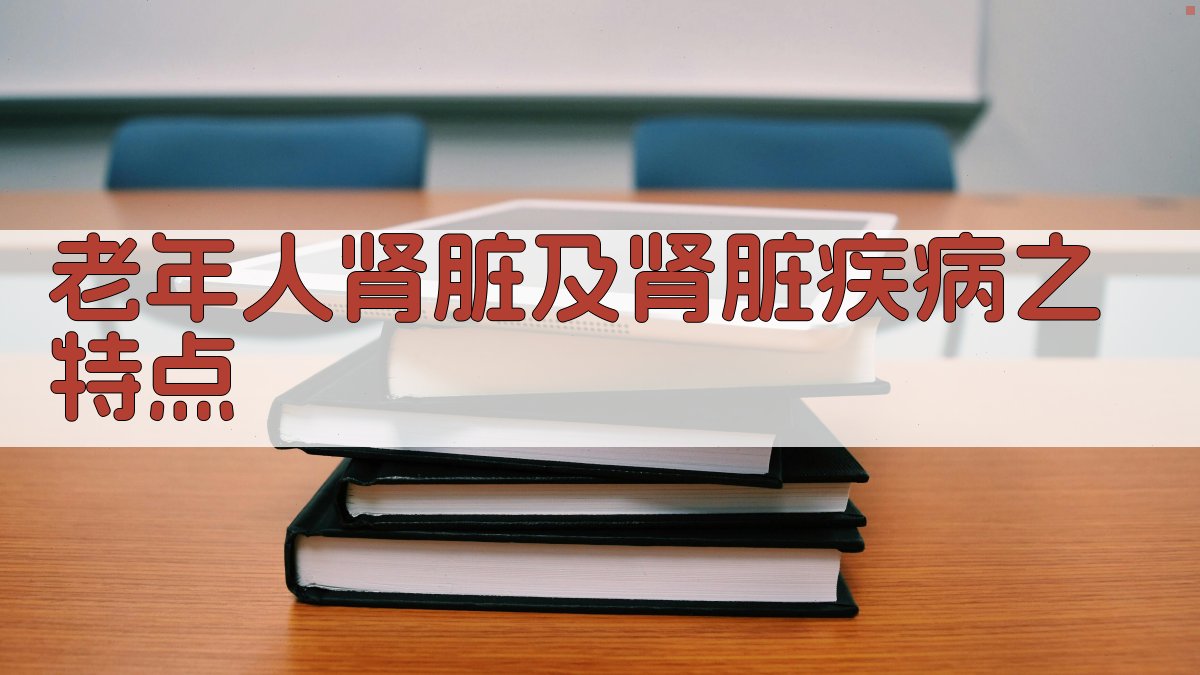 AI老年肾脏分析