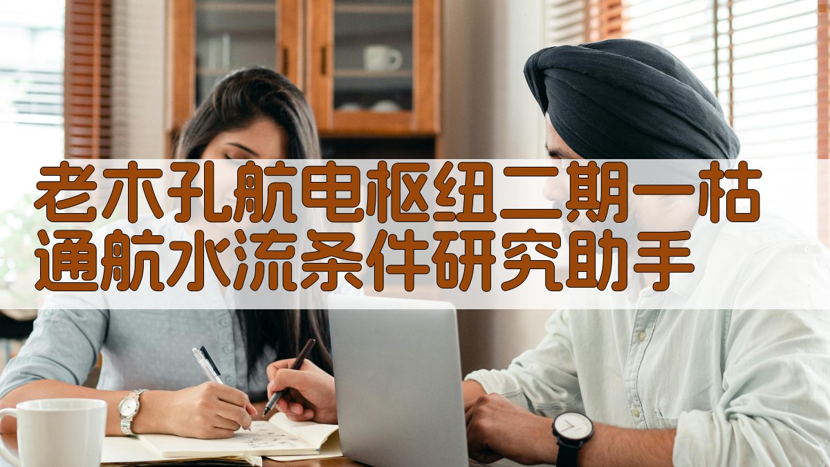老木孔航电枢纽二期一枯通航水流条件研究助手