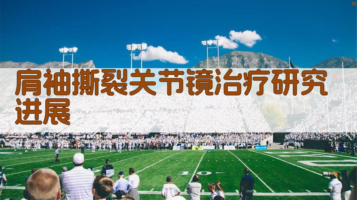 AI肩袖撕裂关节镜治疗研究进展生成器