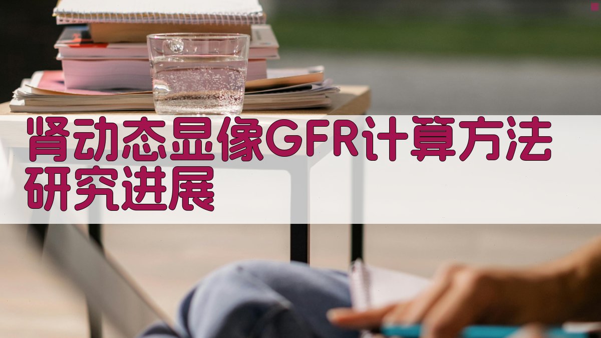 肾动态显像GFR计算方法研究进展