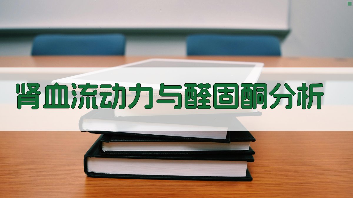 肾血流动力与醛固酮分析