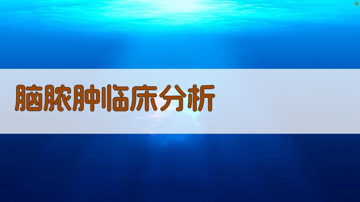 AI脑脓肿临床分析