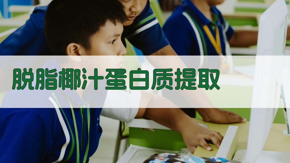 AI脱脂椰汁蛋白质提取