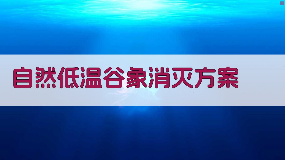 自然低温谷象消灭方案
