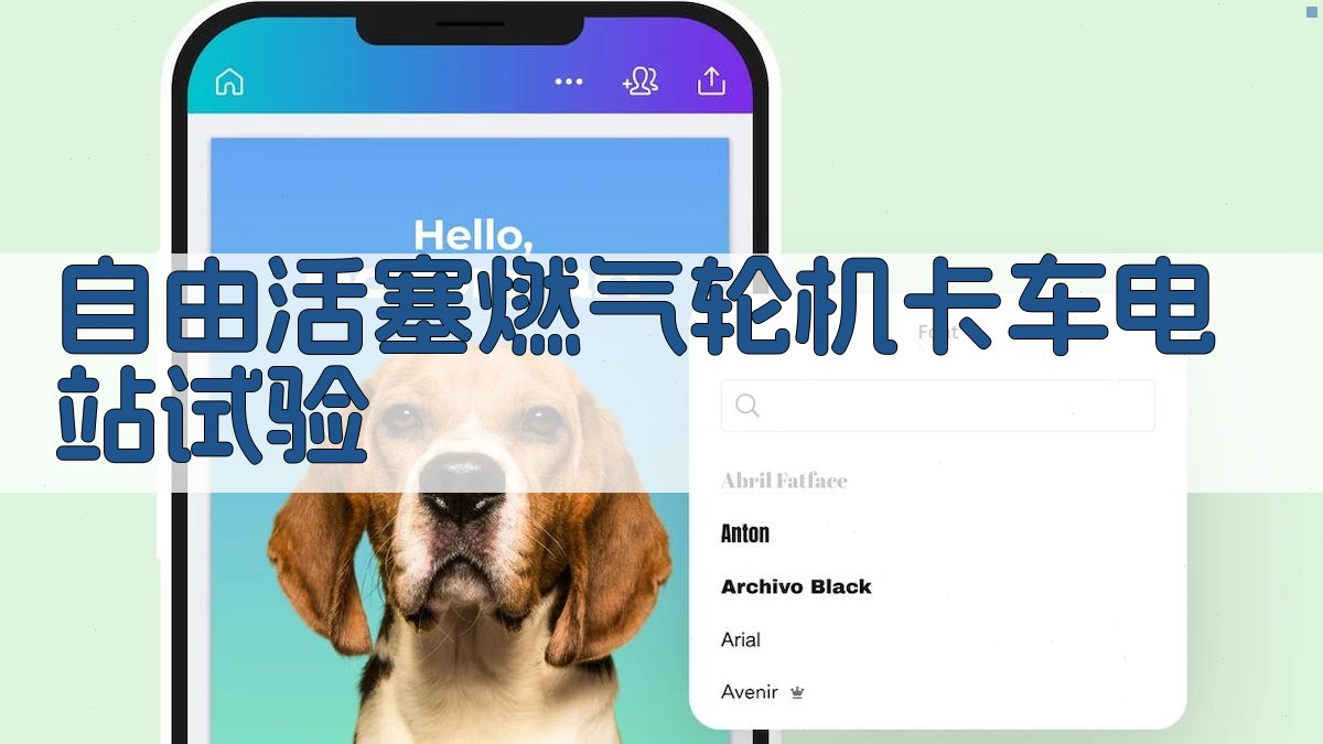 自由活塞燃气轮机试验