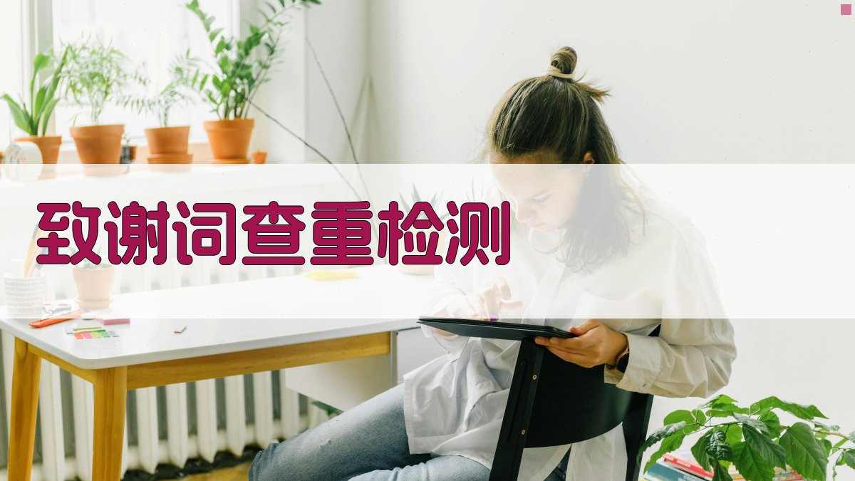 AI致谢词查重检测