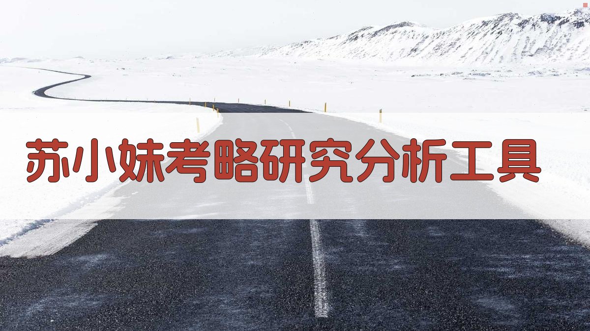 AI苏小妹考略研究分析工具