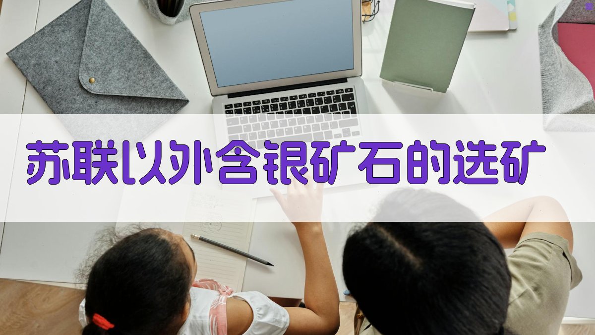 苏联以外含银矿石的选矿