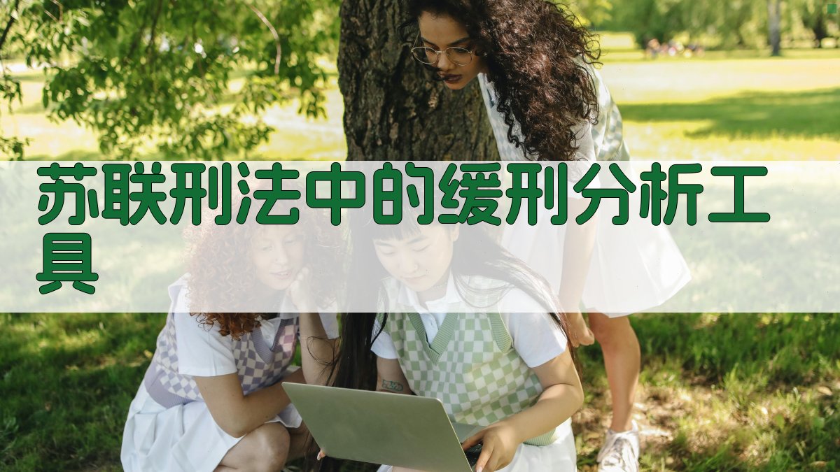 苏联刑法中的缓刑分析工具