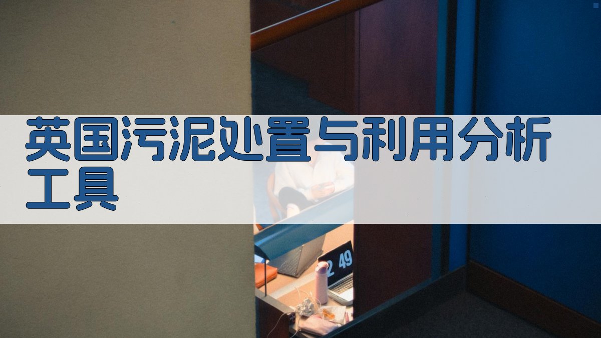 英国污泥处置与利用分析工具