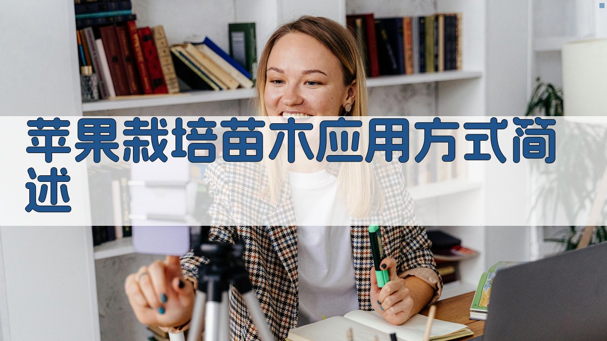 苹果栽培苗木应用方式简述