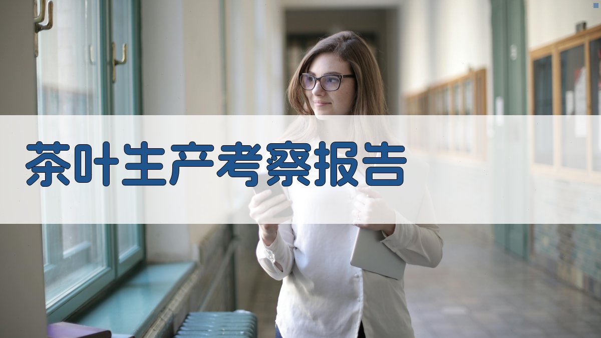 AI茶叶生产考察报告