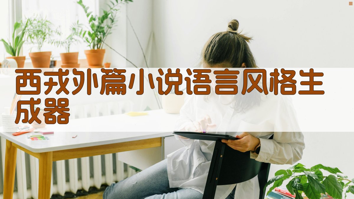 西戎外篇小说语言风格生成器