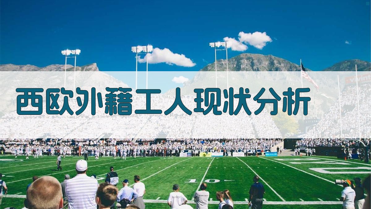 西欧外籍工人现状分析