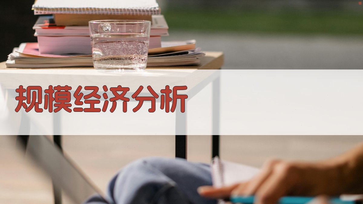 规模经济与单位投资规模分析