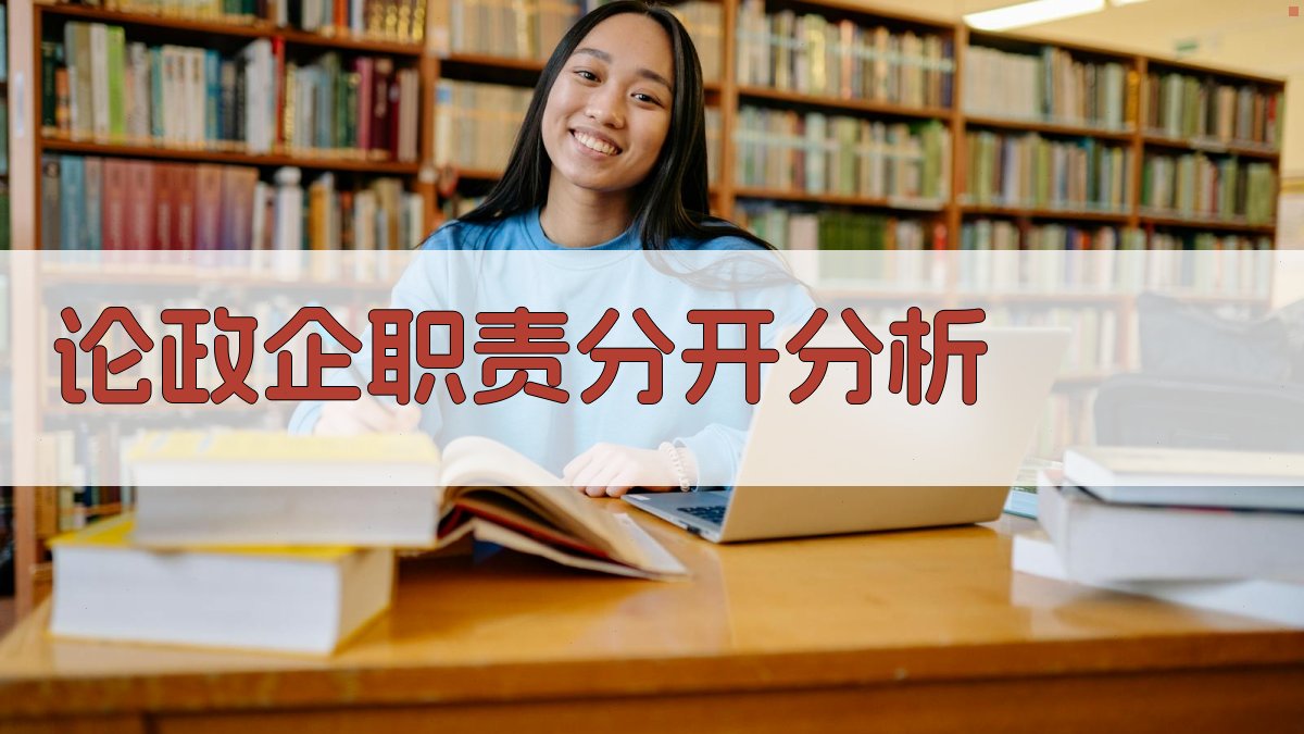 论政企职责分开分析