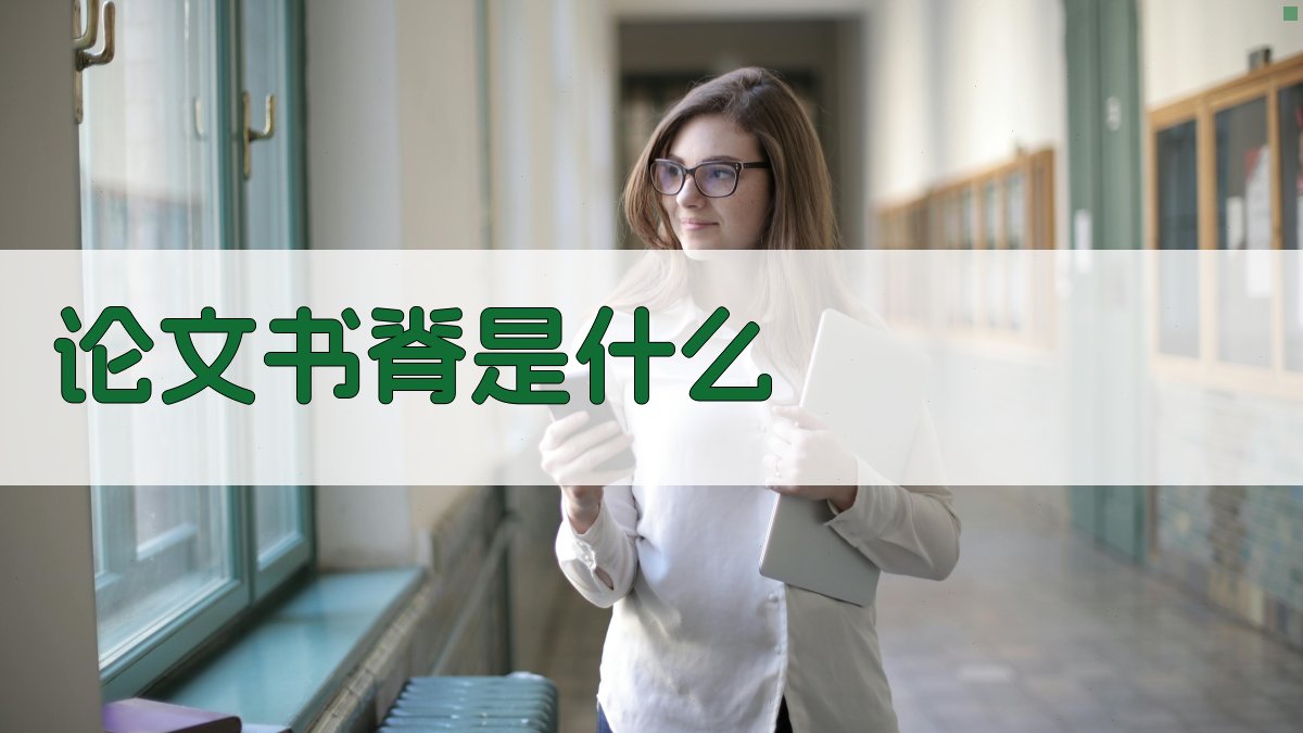 AI智能解释论文书脊