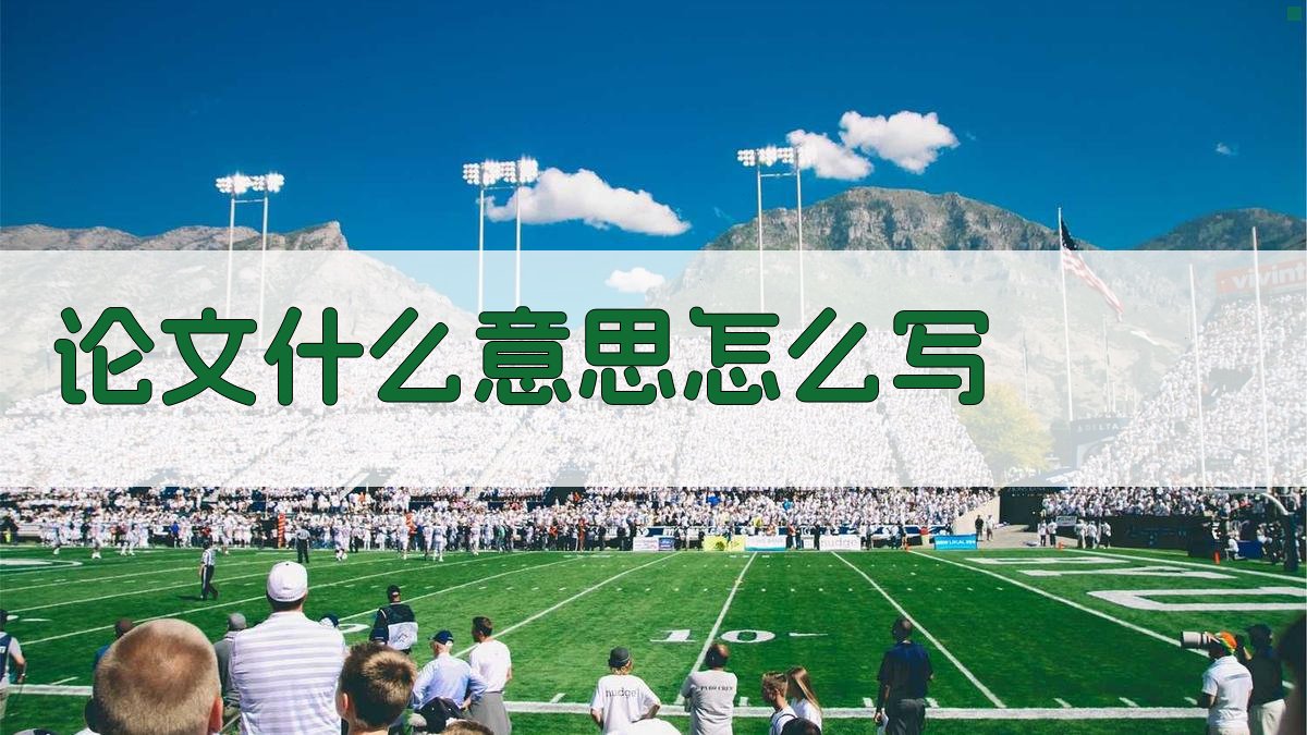 AI论文写作指导