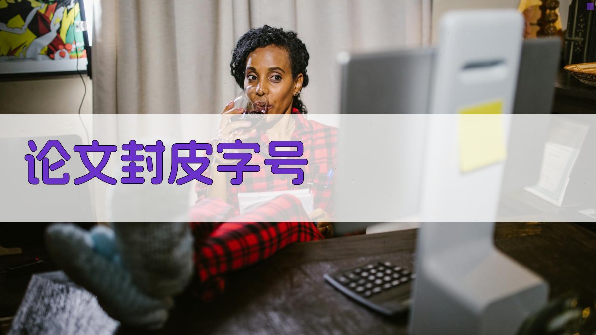 论文封皮字号生成