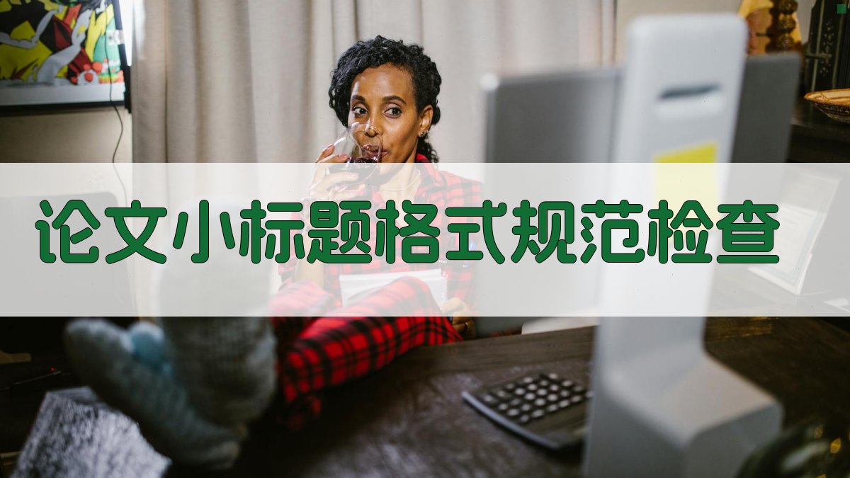 论文小标题格式规范检查
