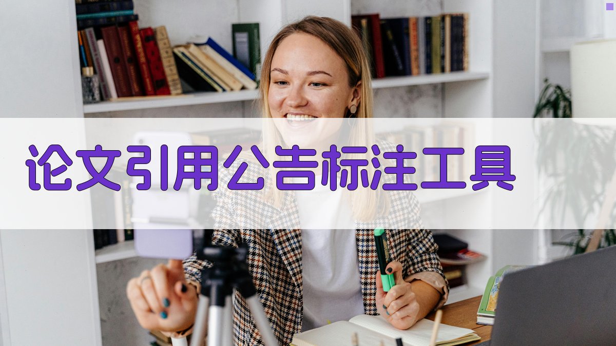 AI论文引用公告标注工具