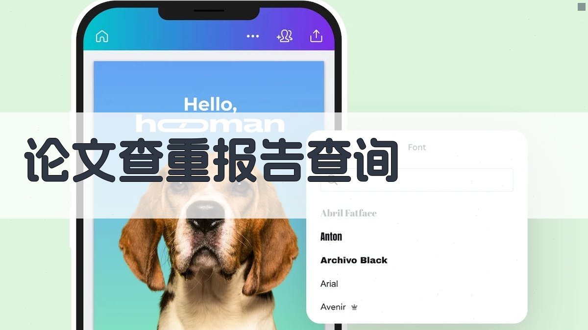 AI论文查重报告查询