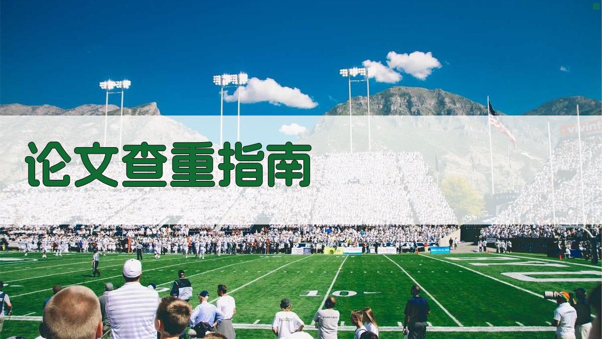 AI智能论文查重指南