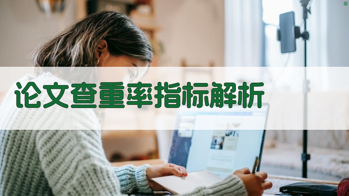 AI论文查重率指标解析