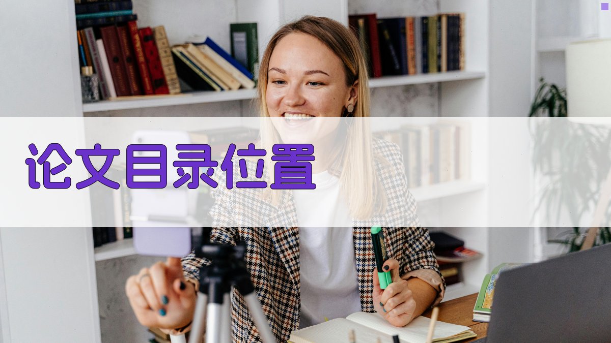 AI论文目录位置指导