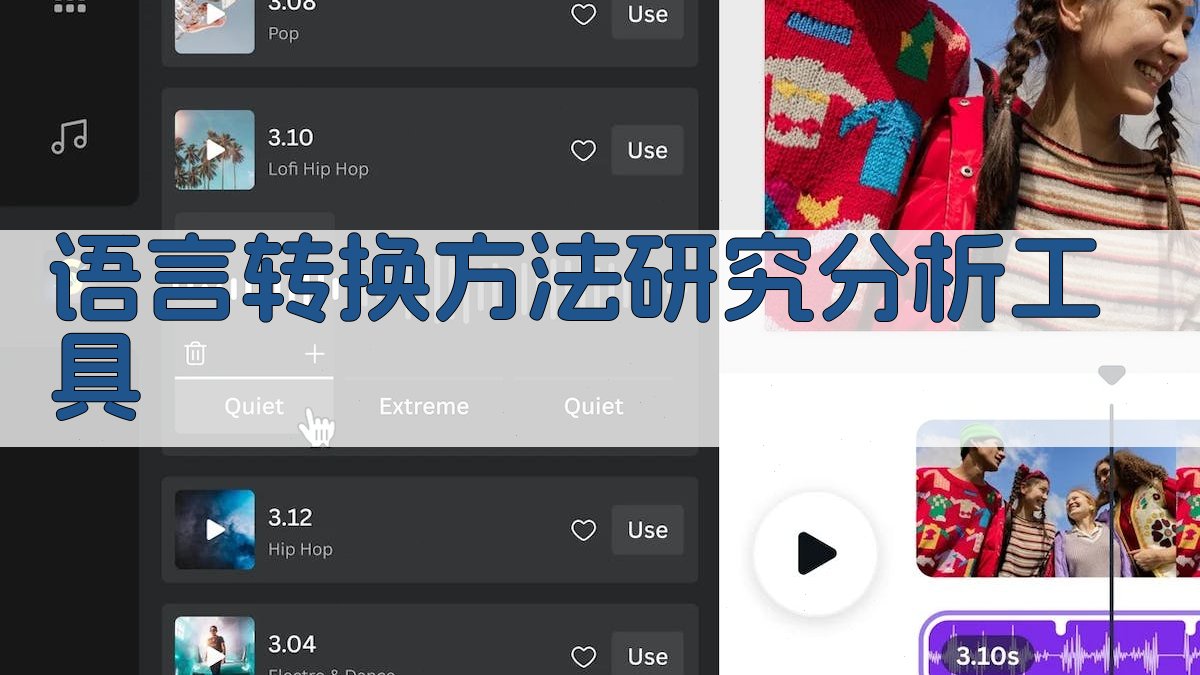 语言转换方法研究分析工具