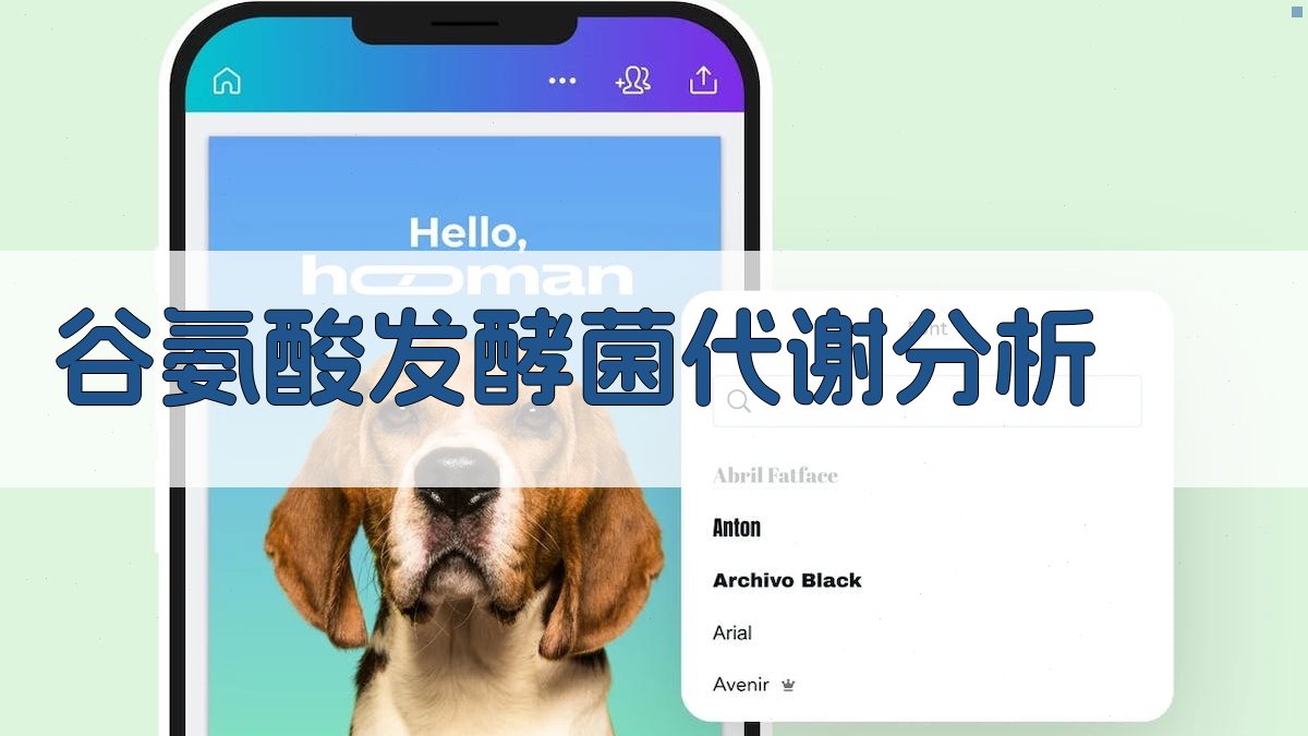 AI谷氨酸发酵菌代谢分析