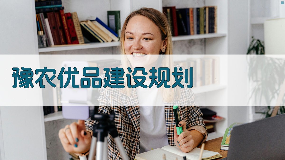 豫农优品建设规划