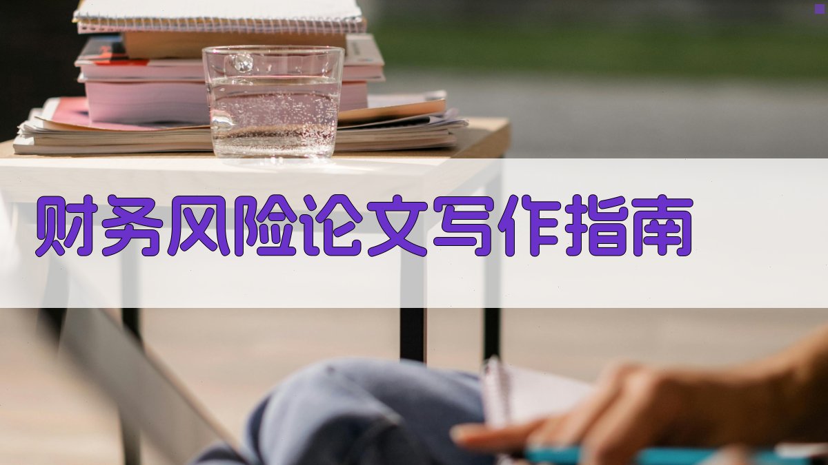 财务风险论文写作指南