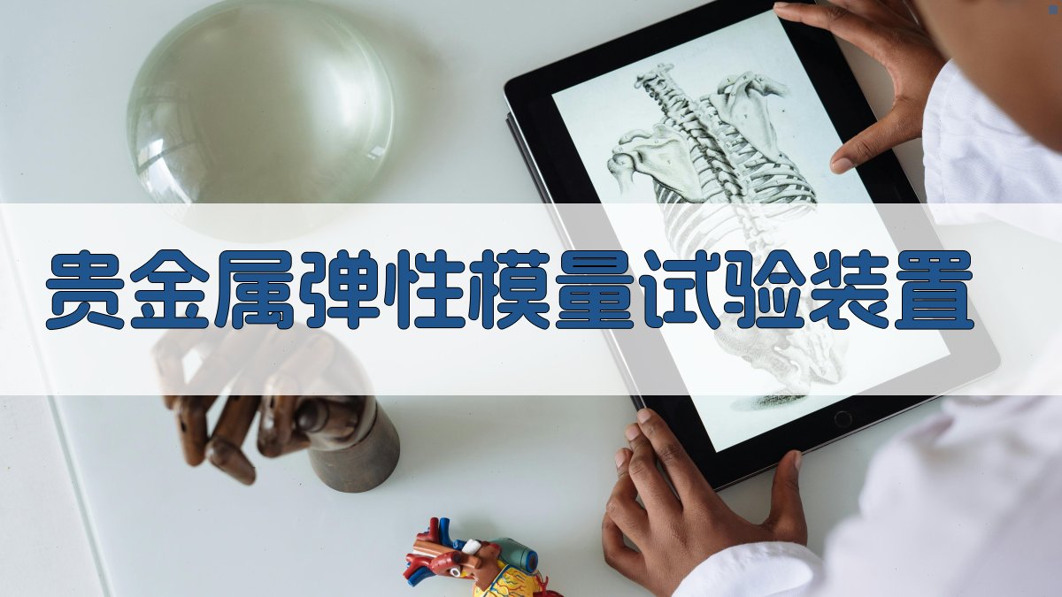 贵金属弹性模量试验装置